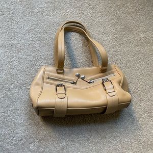 Cole Haan || Alexa SP05 Salmon Peach Leather Handbag